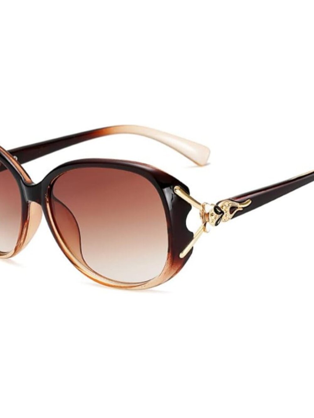Elegant Polarized Wrap-Around Sunglasses for Women - UV400 Protection Included